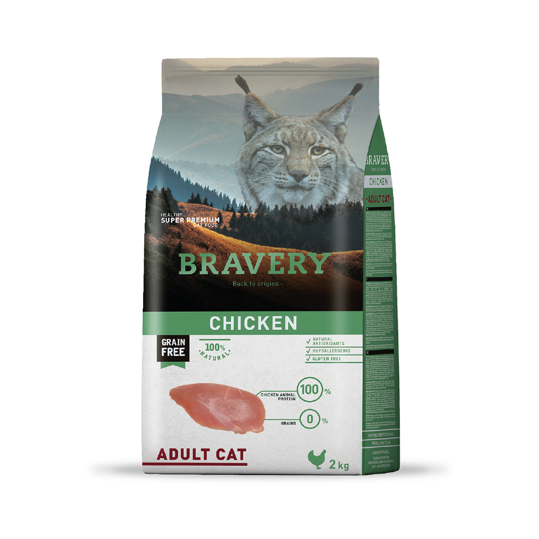Bravery Chicken Adult Cat