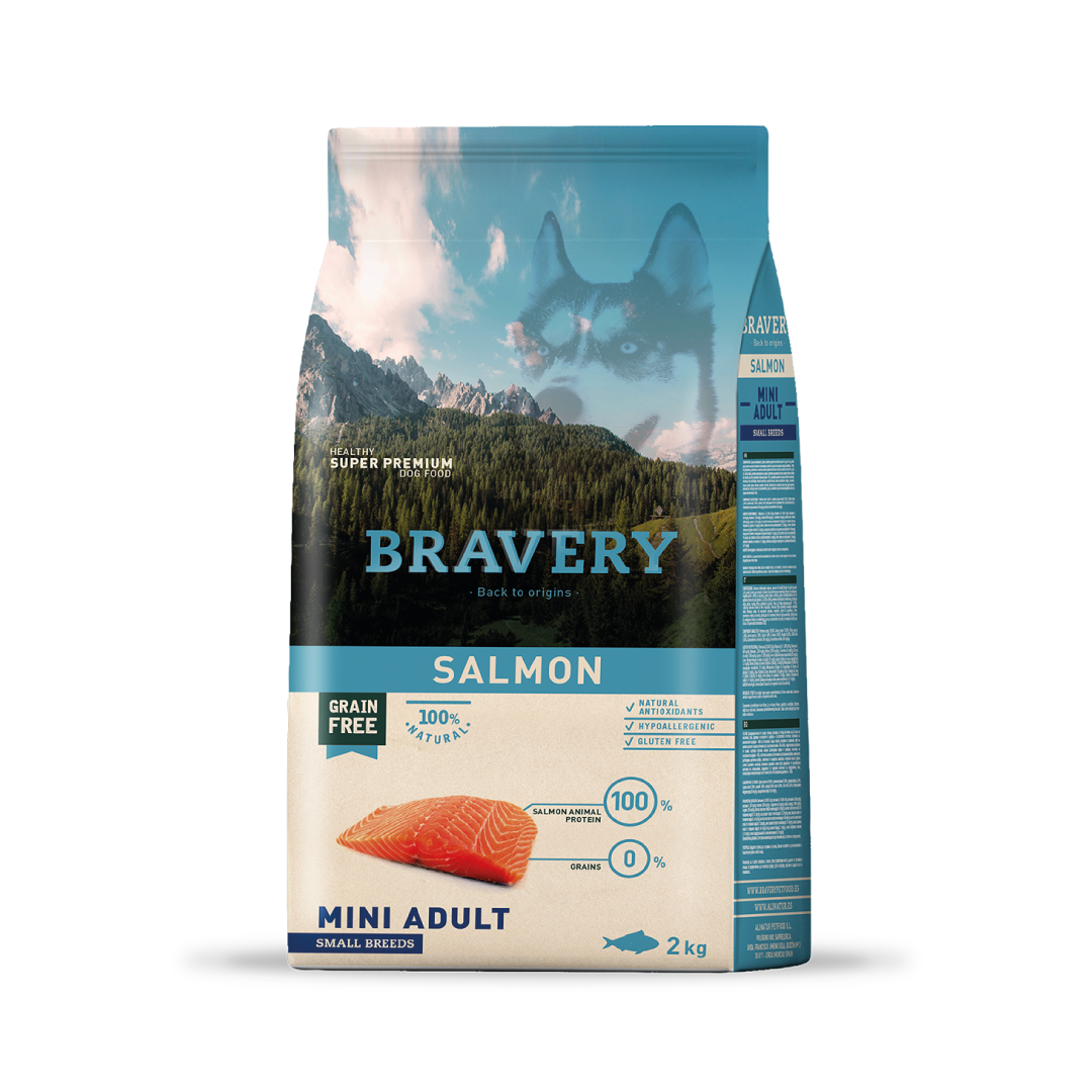 Bravery Salmon Mini Adulto / Small breeds