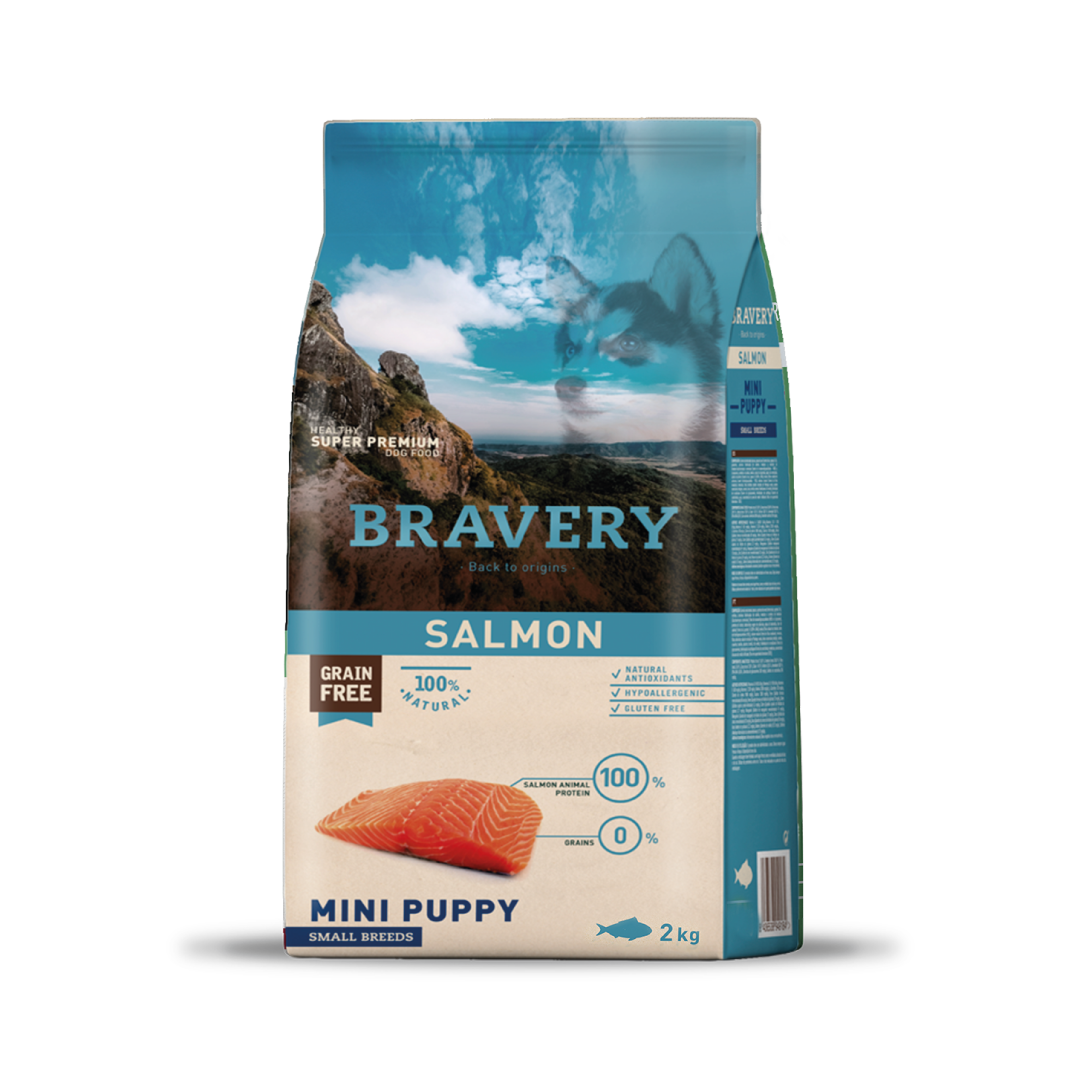 Bravery Salmon Mini Puppy / Small Breeds