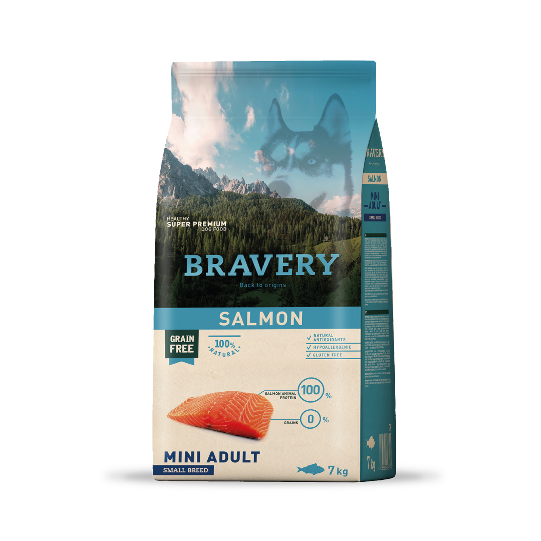 Bravery Salmon Mini Adulto / Small breeds