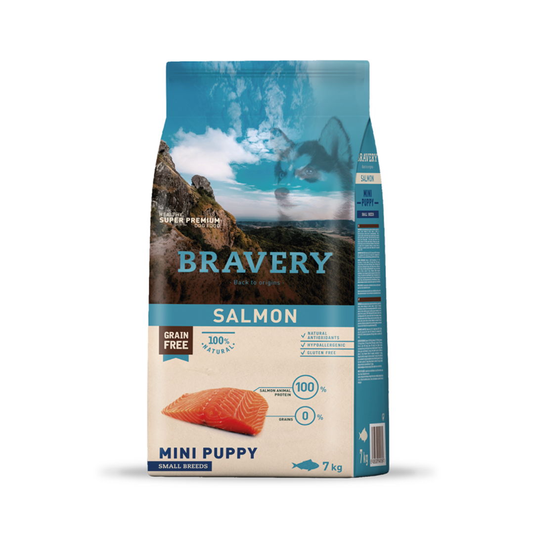 Bravery Salmon Mini Puppy / Small Breeds