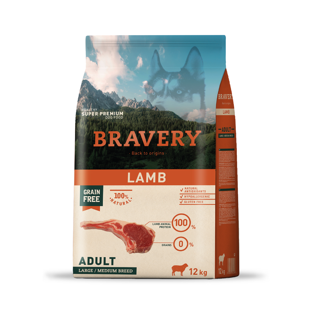 Bravery lamb Adult Large / Medium Breeds