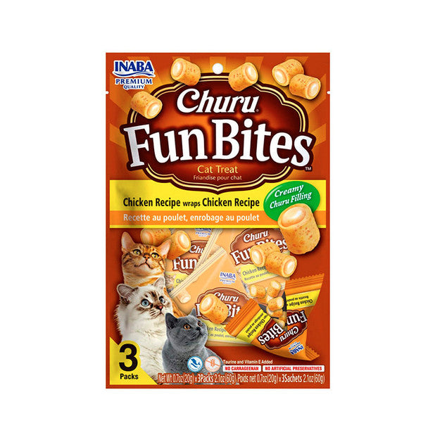 CHURU FUN BITES POLLO - GATO SOBRE