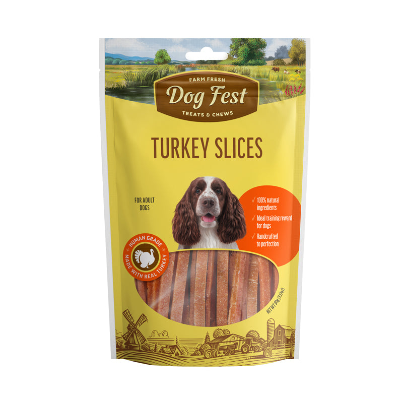 DogFest Rebanadas de Pavo 90Gr