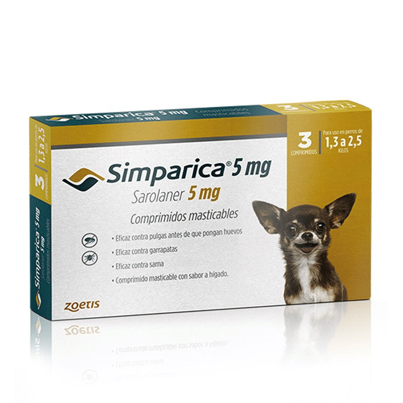 SIMPARICA 3 COMPROMIDOS