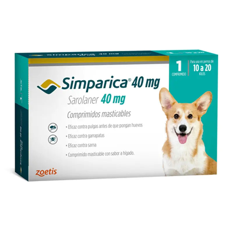 SIMPARICA 1 COMPRIMIDO