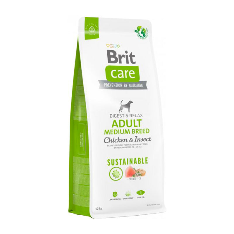 Brit Care Dog Adult Medium Breed Chicken and Insect 12 kg