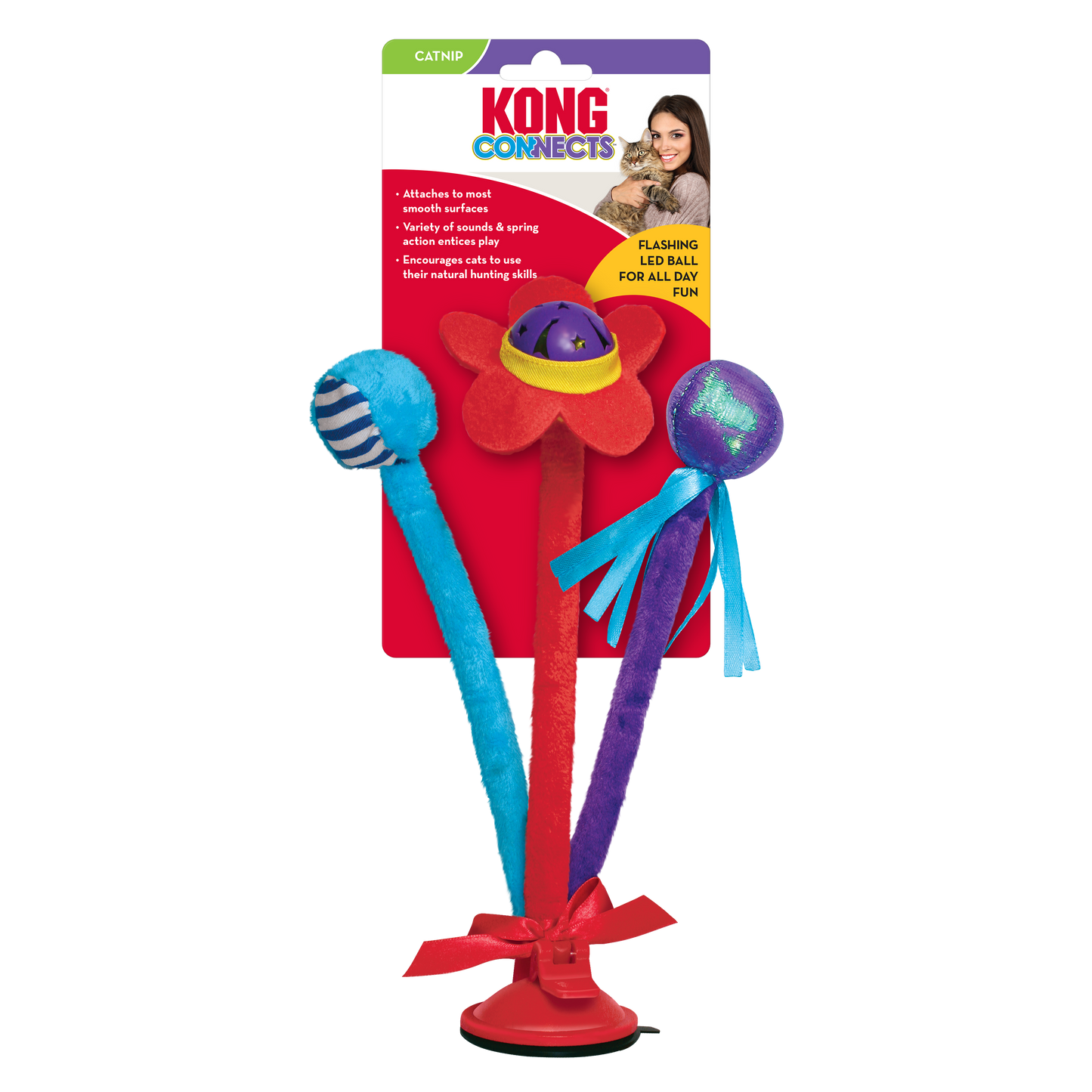 Kong Cat Connects Bat N Spring
