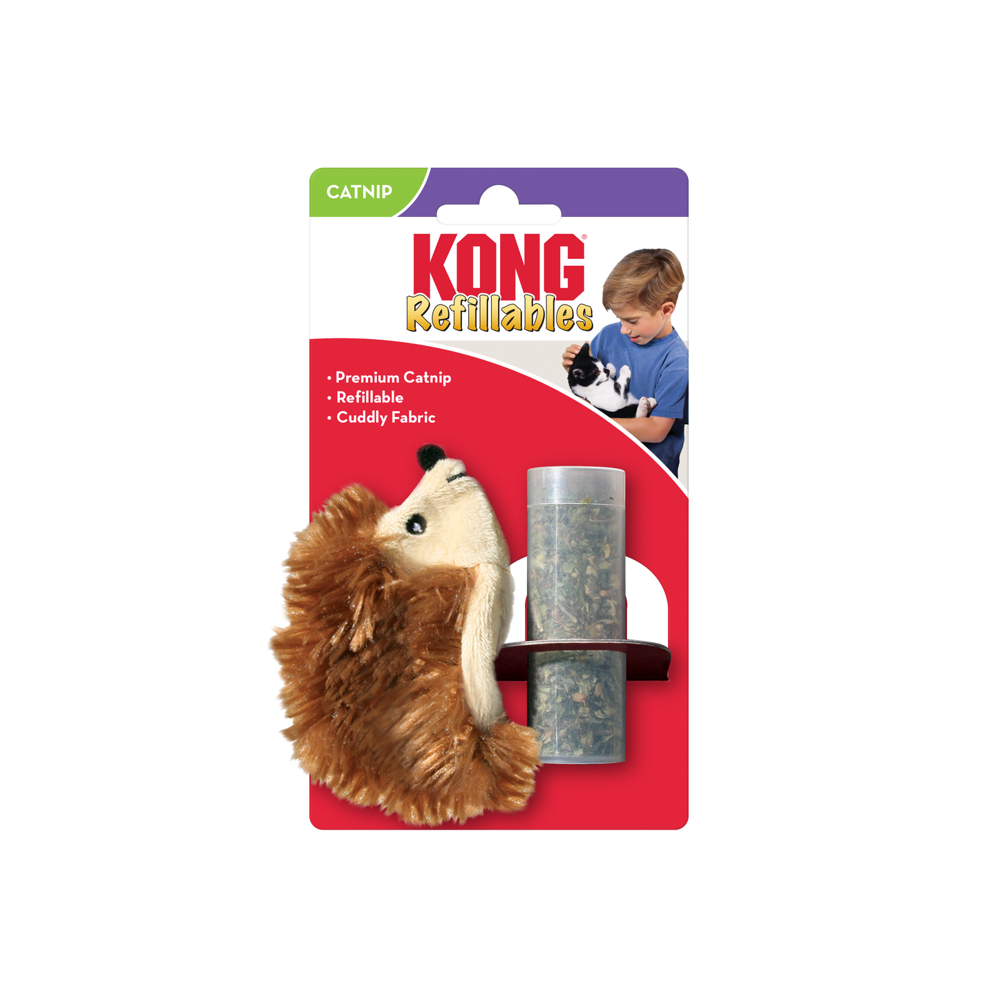 Kong Cat Hedgehog Catnip (Erizo)
