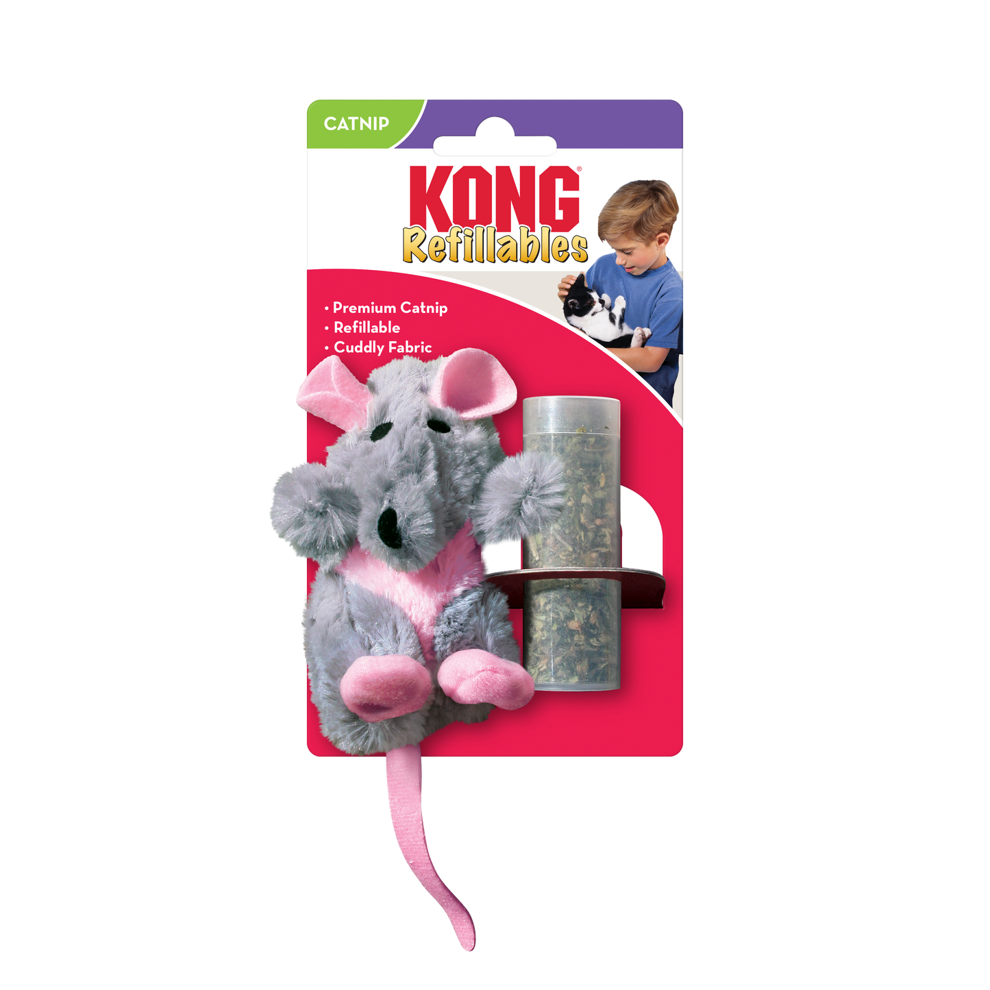 Kong Cat Rat With Catnip