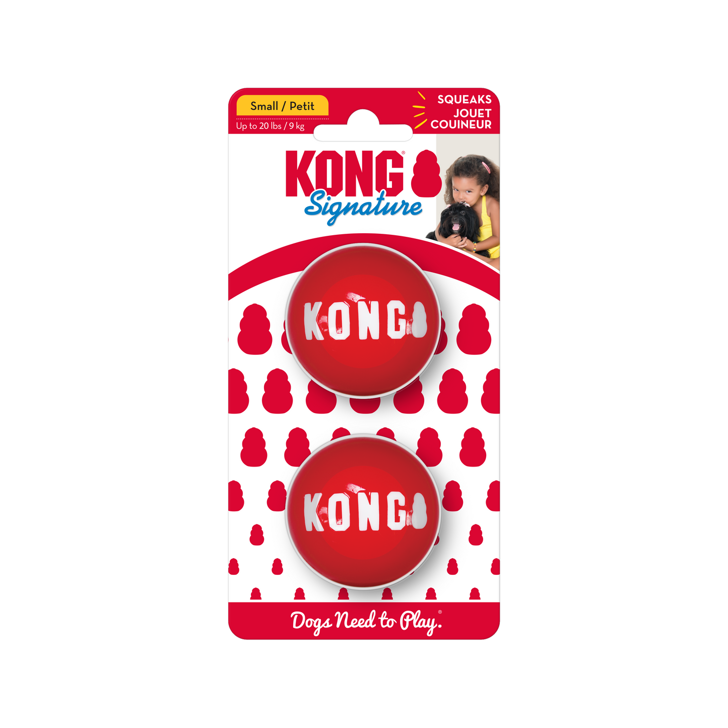 kong Signature Ball 2 Unidades M