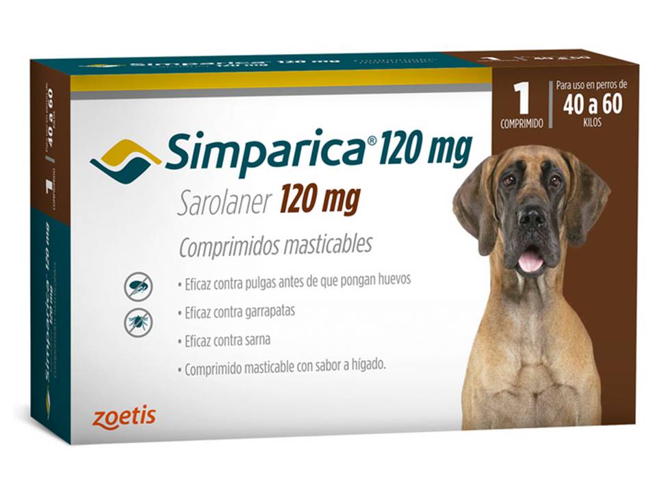 SIMPARICA 1 COMPRIMIDO