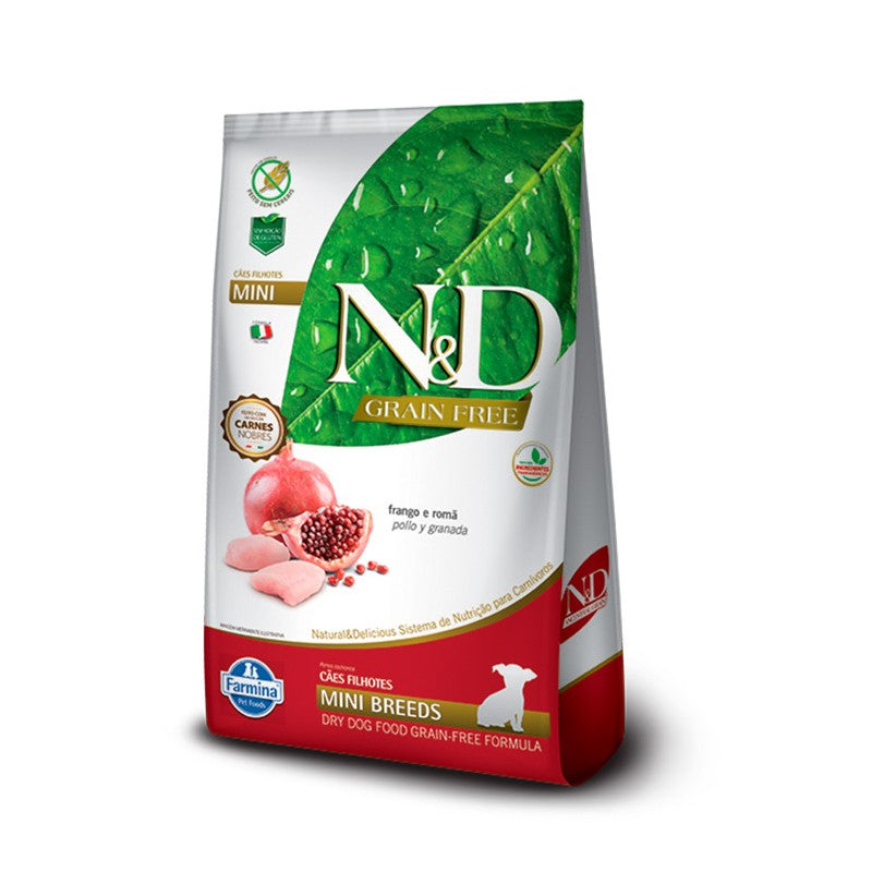 N&D Prime Canine Adult Frango Mini Breed 2.5 Kg