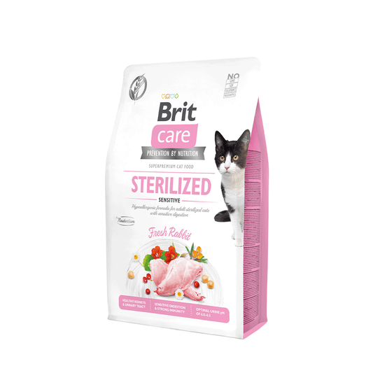 Brit Care Cat Sterilized Sensitive - Fresh Rabbit 2 Kg