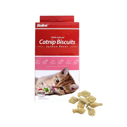 Bioline Galletas de Catnip y Salmon