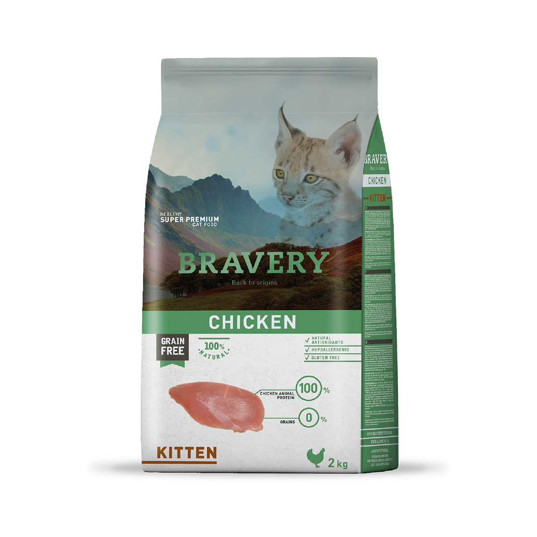 Bravery Pollo Kitten 2 kg