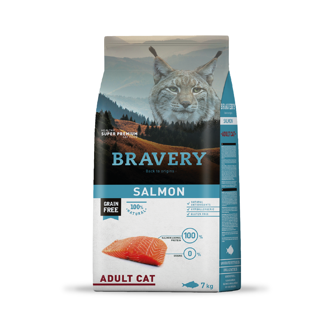 Bravery Salmón Adult Cat