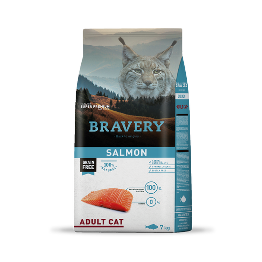 Bravery Salmón Adult Cat