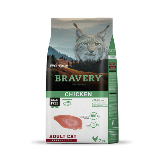 Bravery Chicken Adult Cat Esterilized
