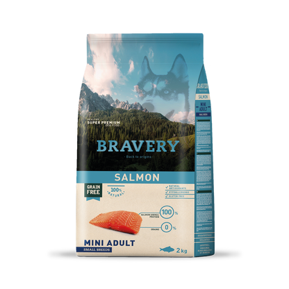 Bravery Salmon Mini Adulto / Small breeds