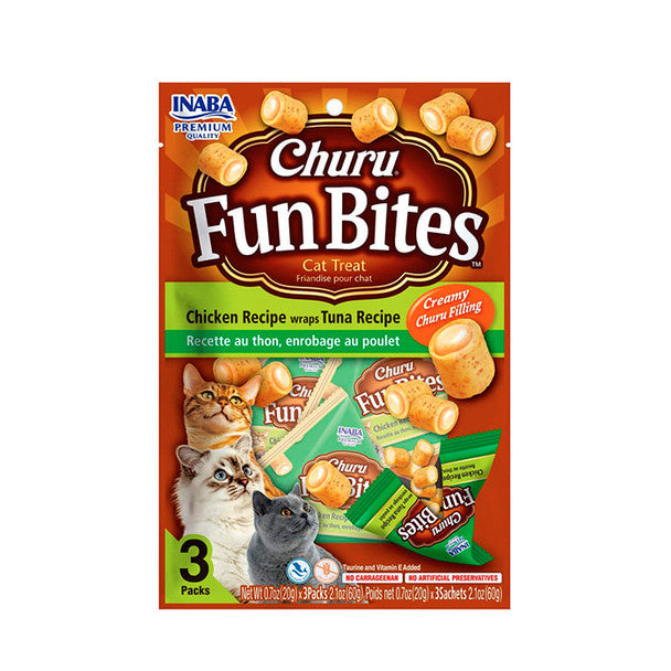 Churu Fun Bites Pollo con Atun