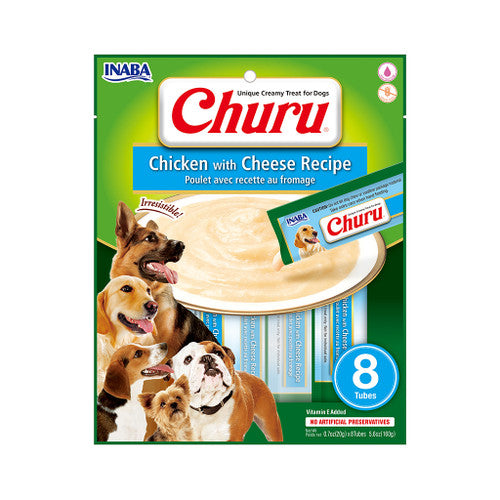 Churu Dog Pollo con Queso. 8 Tubos