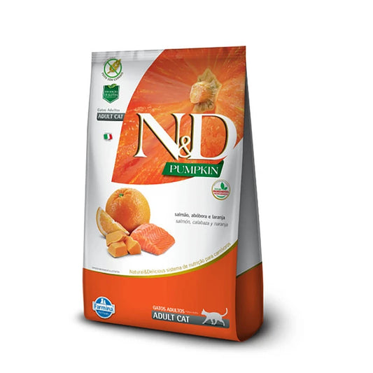 N&D Pumkin Feline Adult Salmon 1.5 Kg
