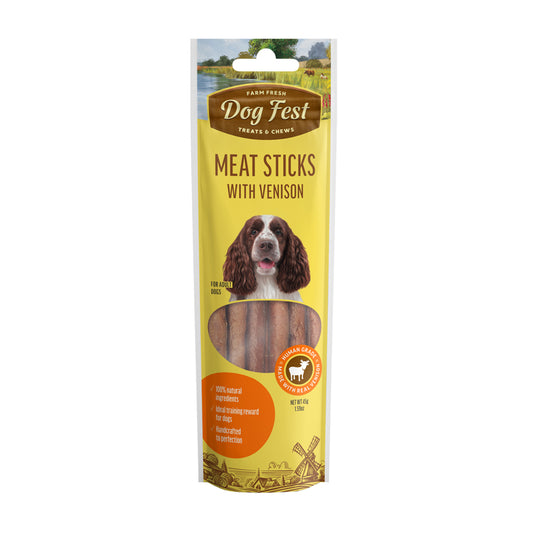 DogFest Sticks Carne de Venado 45Gr