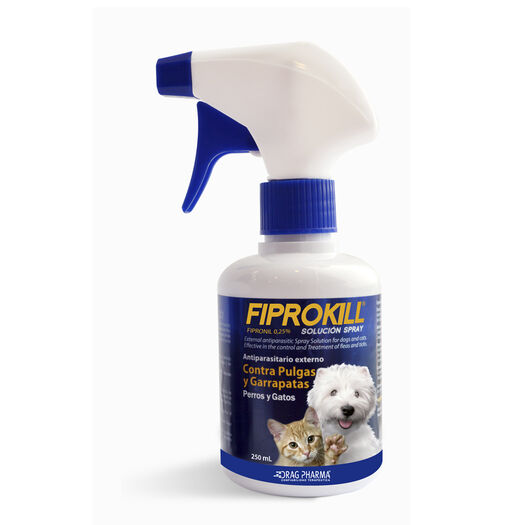 FIPROKILL Spray para perros y gatos 250 ML