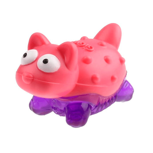 GiGwi Suppa Puppa Gato Rosado y Morado
