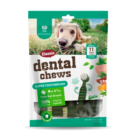 Dental Chews Super Toothbrush – Menta