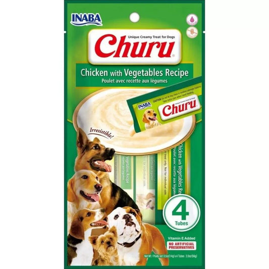 Churu Perro Pollo con Vegetales