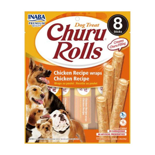 Churu Rolls pollo Recipe 4 - 8 Unidades