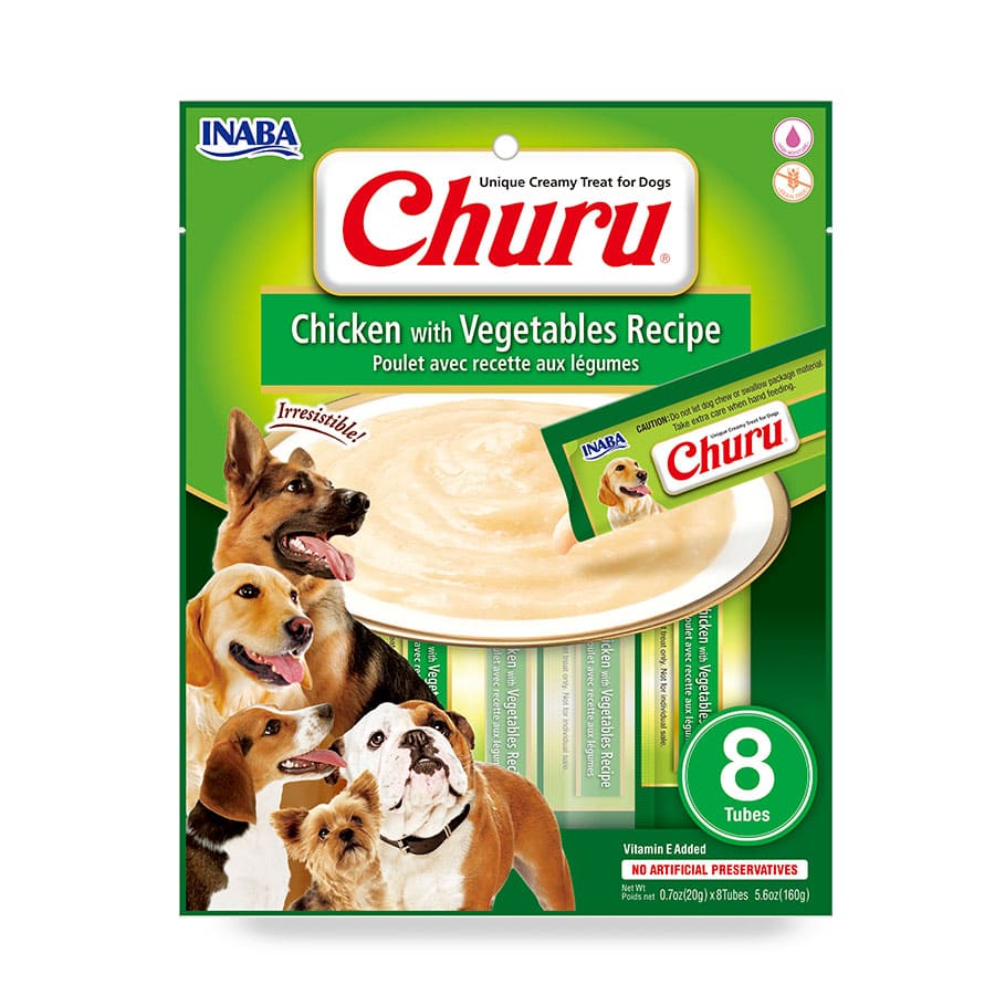 Churu Perro Pollo con Vegetales