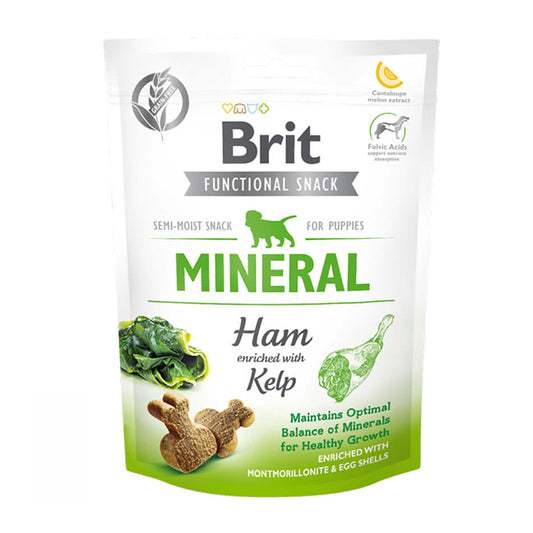 Brit Care Dog Functional Snack Mineral Ham for Puppies