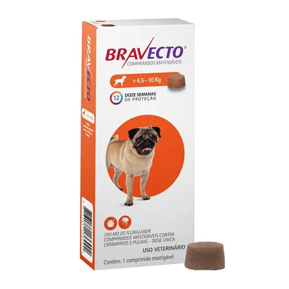 Bravecto Perro de 4,5 a 10 kg