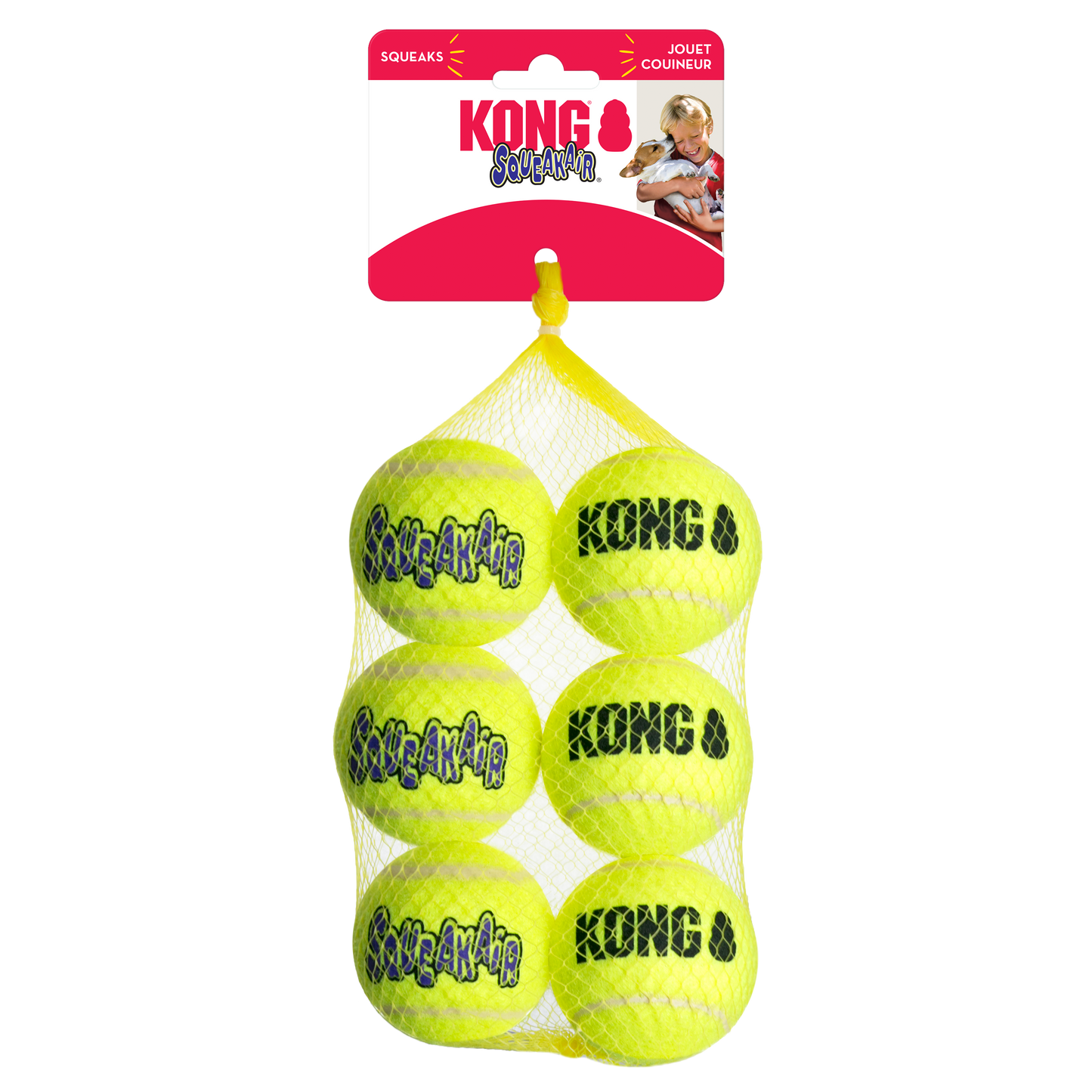 Kong Pelotas de Tennis x 6