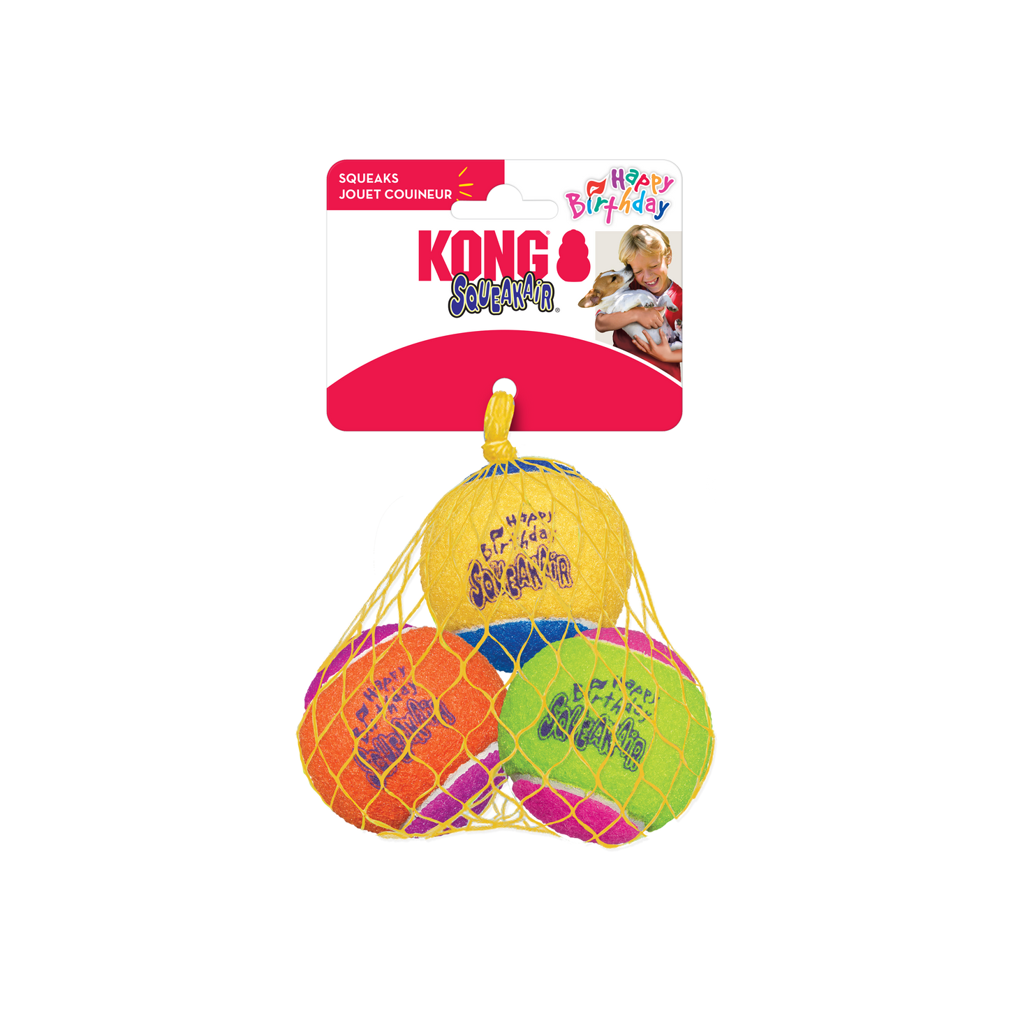 Kong Pelotas de Cumpleaños (Birthday balls) x 3 / Sonido