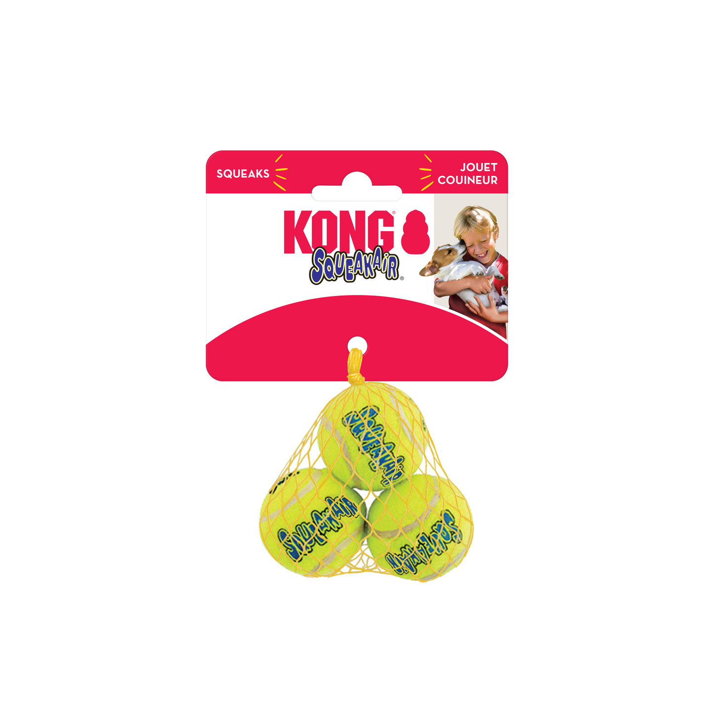 Kong SqueakAir Ball x 3