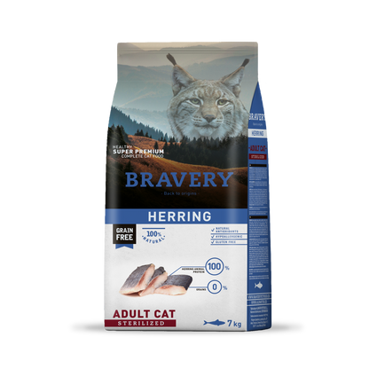 Bravery Herring Adult Cat Sterilized