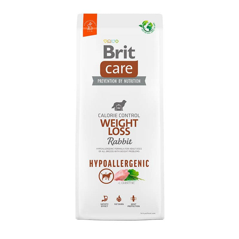 Brit Care Dog Hypoallergenic Weight Loss Rabbit