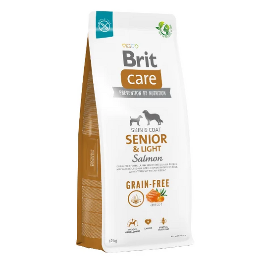 Brit Care Dog Senior & Light Salmon Grain Free