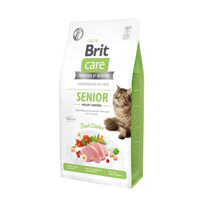 Brit Care Cat Senior Weight Control - Fresh Chicken 2 Kg
