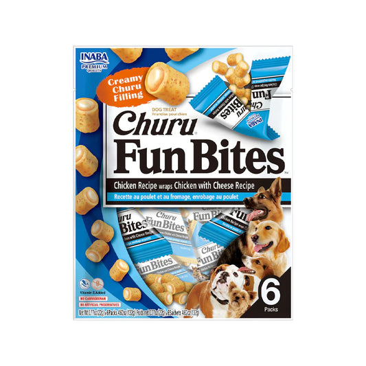 Churu Fun Bites Pollo y Queso para Perro