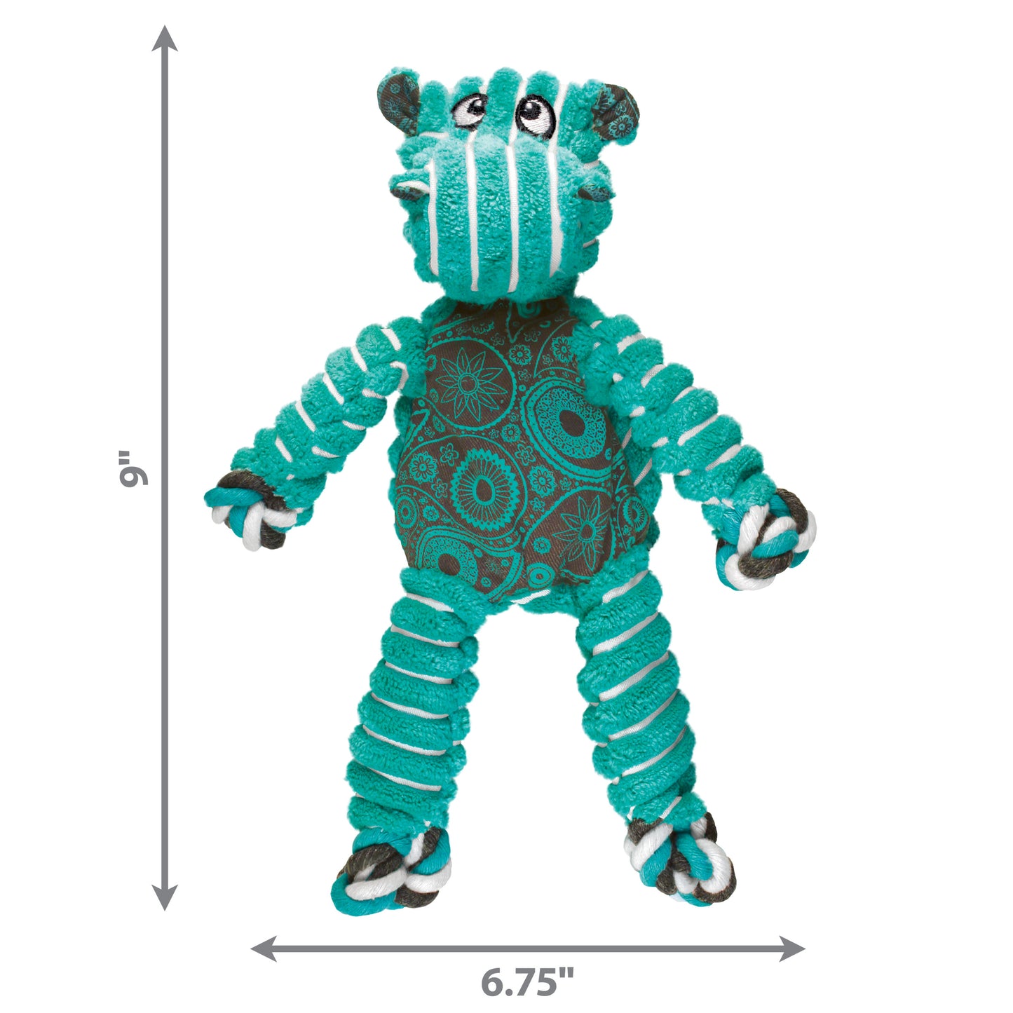 Kong Floppy Knots Hippo (nudos flexibles) S/M