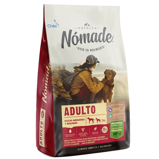 Nómade Adulto - Razas Medianas y Grandes - 20 KG