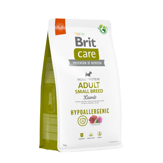 Brit Care Dog Hypoallergenic Adult Small Breed Lamb