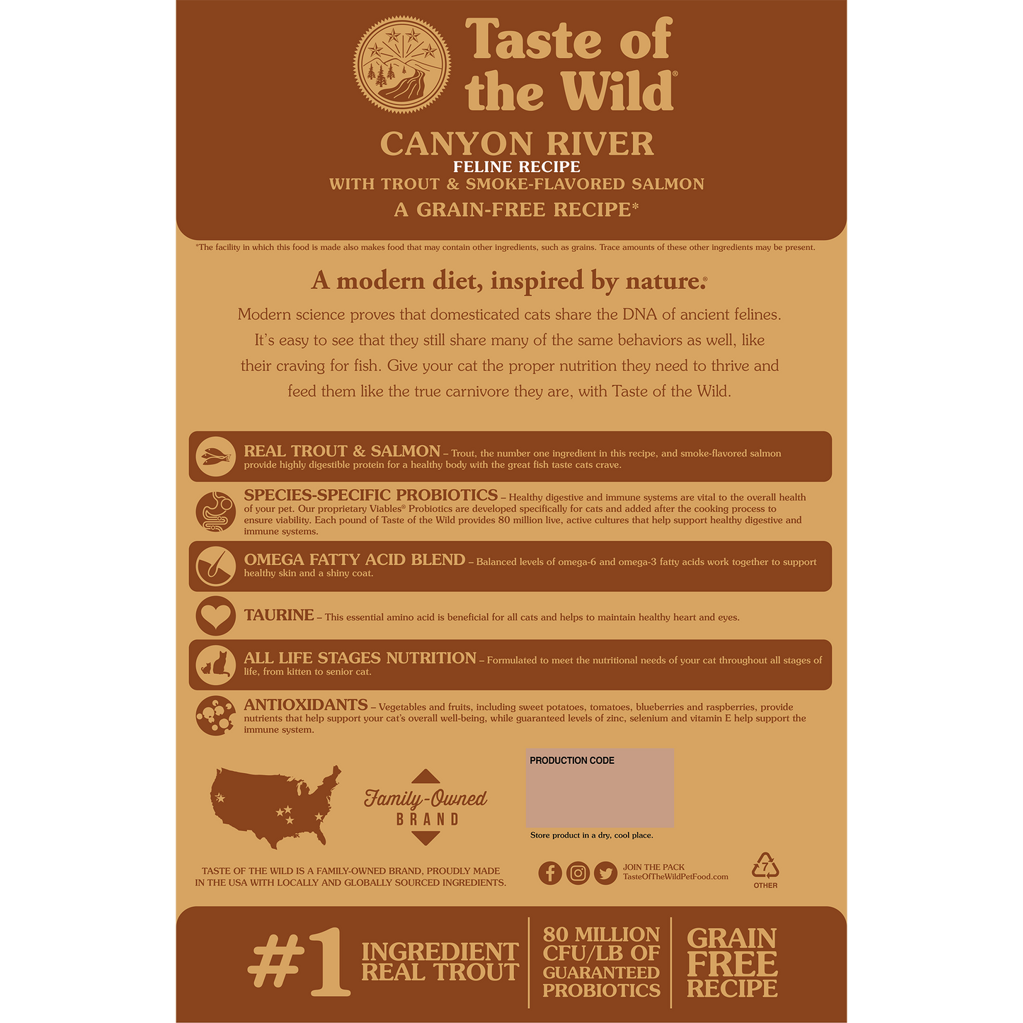 Taste of the Wild Felino Canyon River (Trucha) 2 Kg