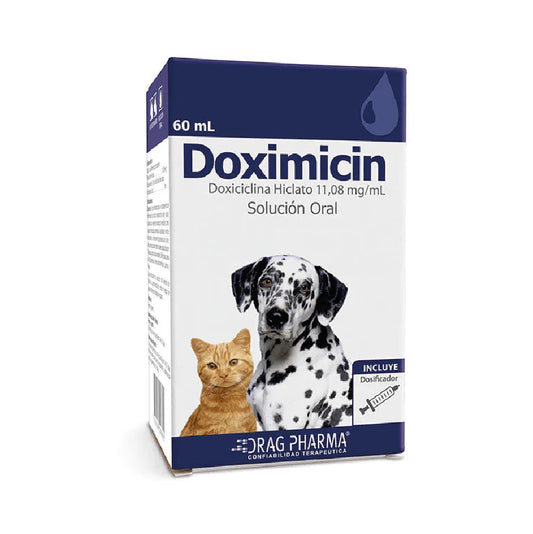 DOXIMICIN Jarabe Perros y Gatos 60 ML