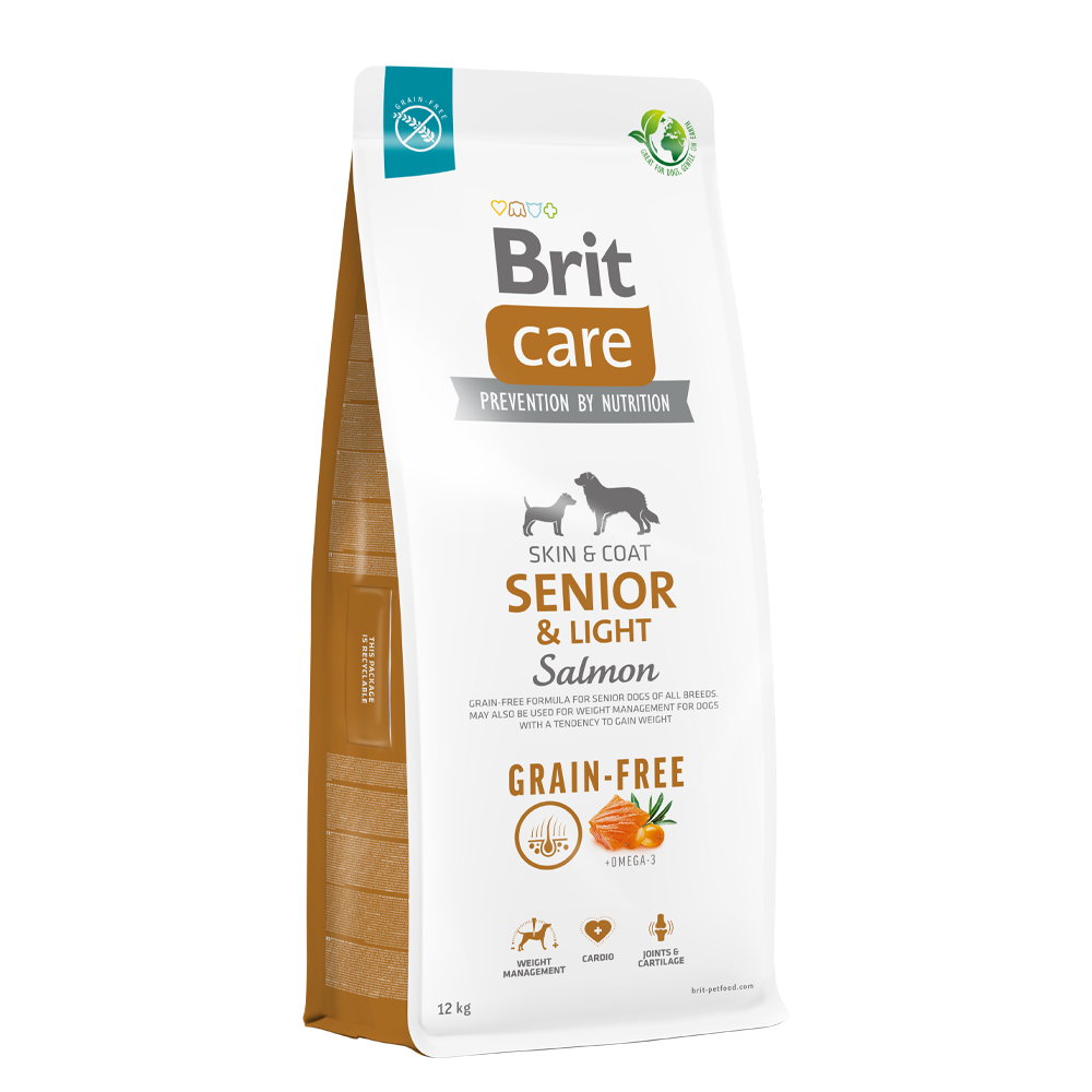 Brit Care Dog Senior & Light Salmon Grain Free